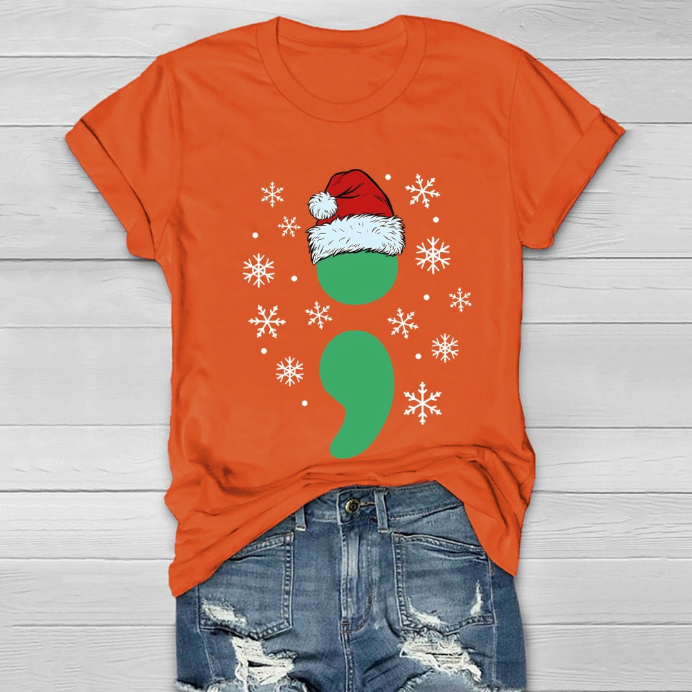 Mental Health Christmas Healthwear T-shirt