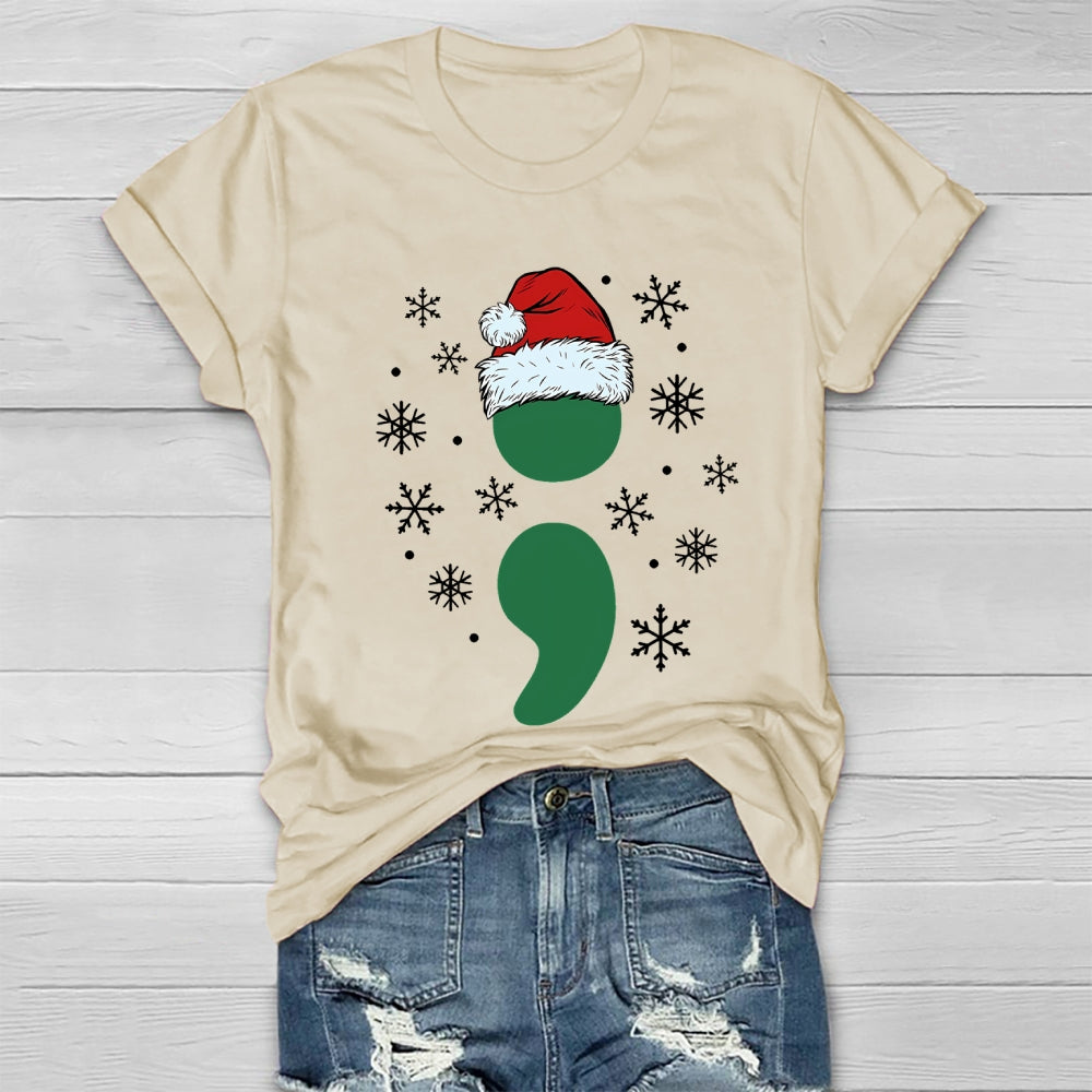 Mental Health Christmas Healthwear T-shirt