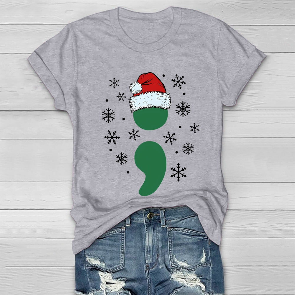 Mental Health Christmas Healthwear T-shirt