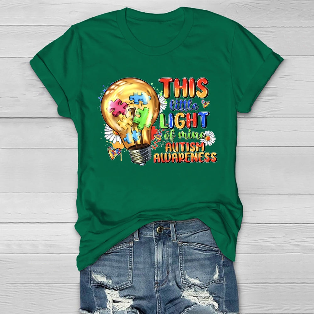 This Little Light Of Mine Autism Awareness Healthwear T-shirt