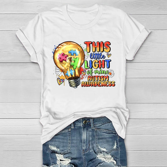 This Little Light Of Mine Autism Awareness Healthwear T-shirt