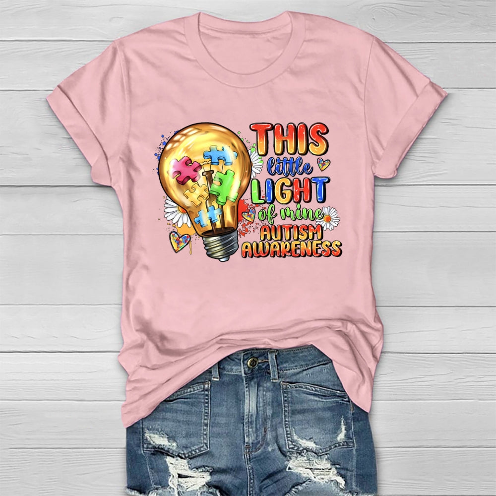 This Little Light Of Mine Autism Awareness Healthwear T-shirt