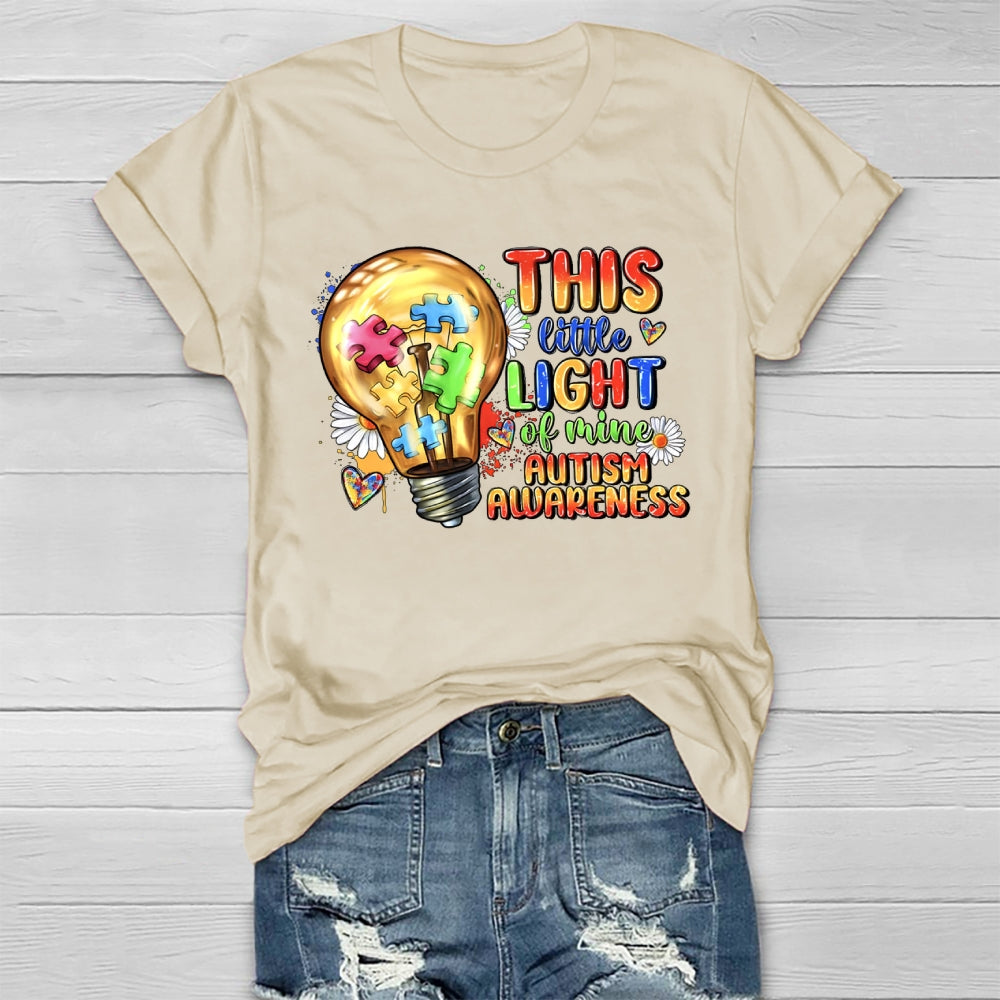 This Little Light Of Mine Autism Awareness Healthwear T-shirt