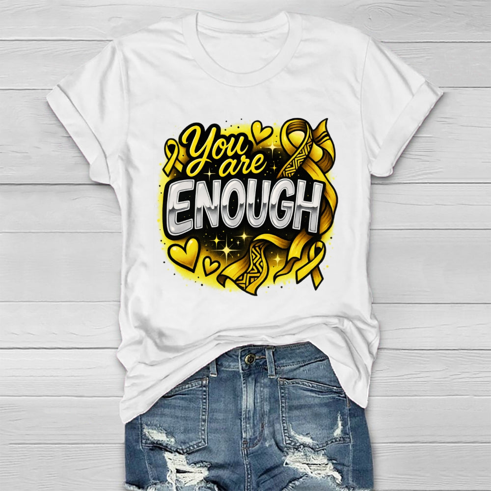 You Are Enough Healthwear T-shirt