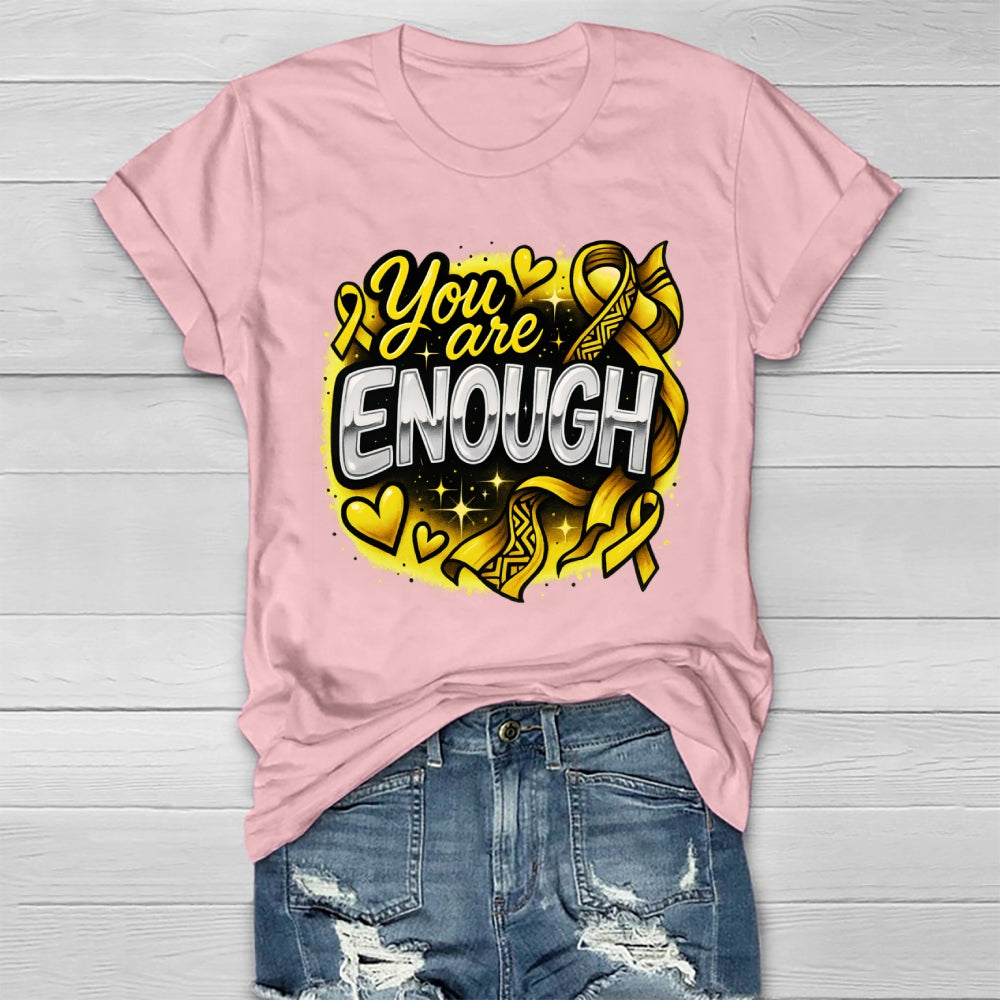 You Are Enough Healthwear T-shirt