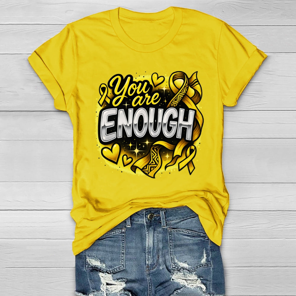 You Are Enough Healthwear T-shirt