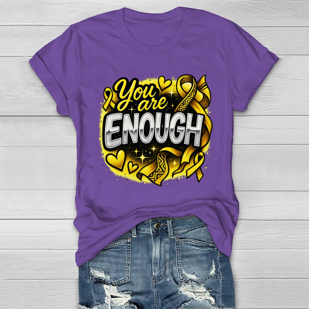 You Are Enough Healthwear T-shirt
