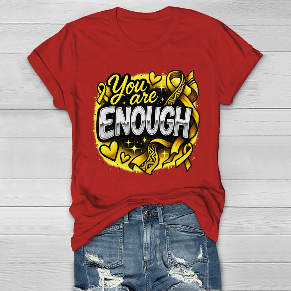 You Are Enough Healthwear T-shirt