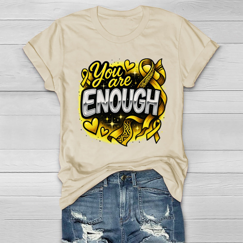You Are Enough Healthwear T-shirt