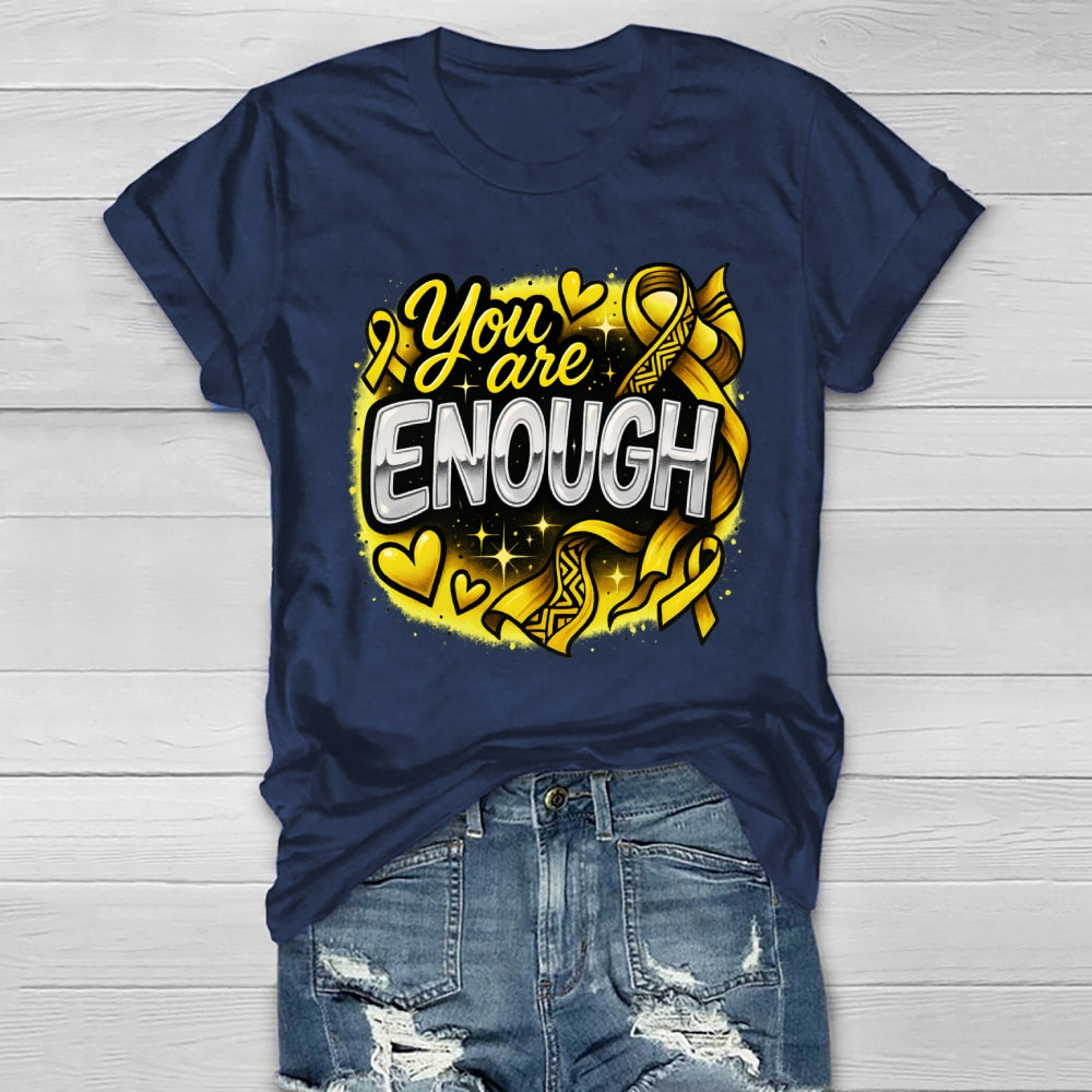 You Are Enough Healthwear T-shirt