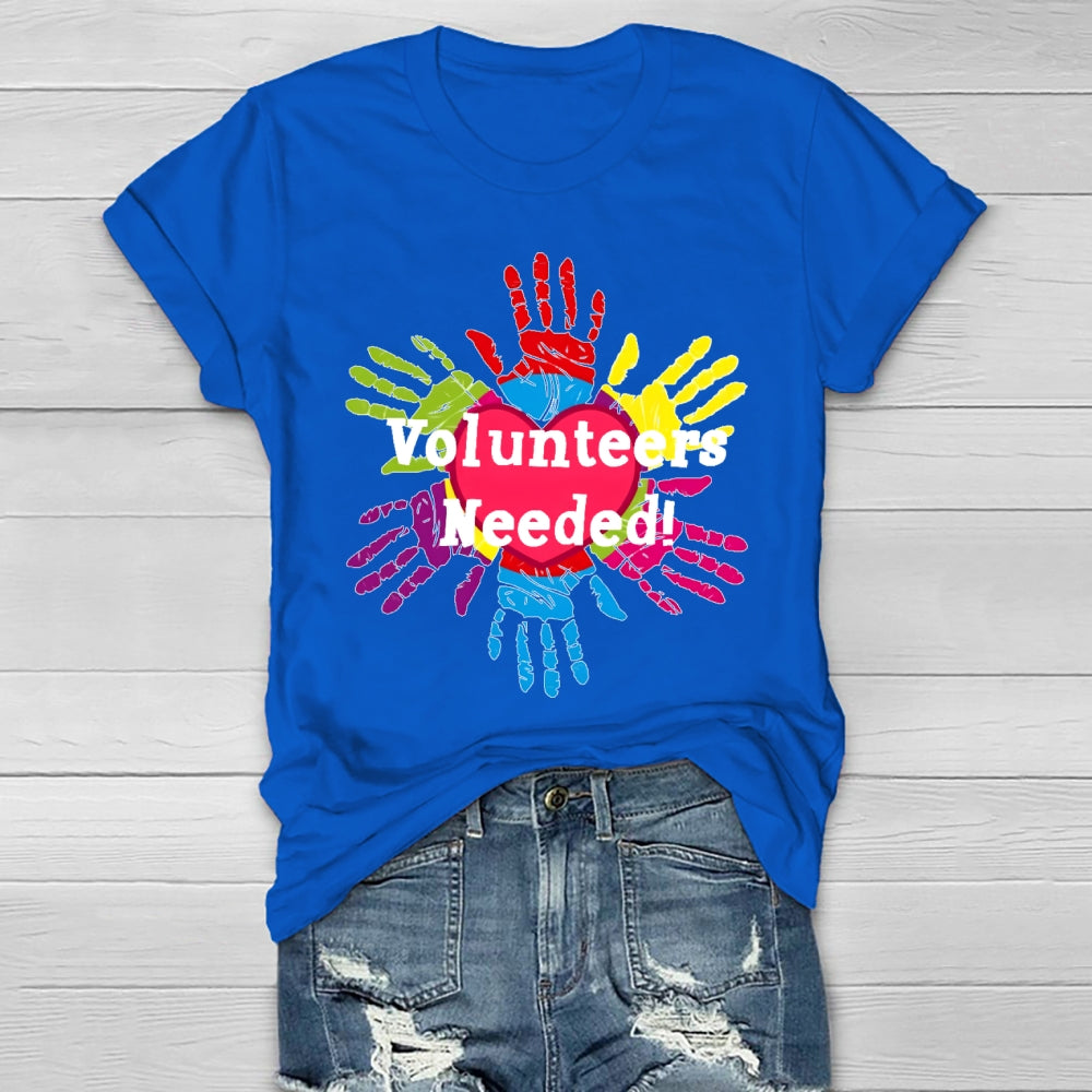Volunteers Needed  Healthwear T-shirt