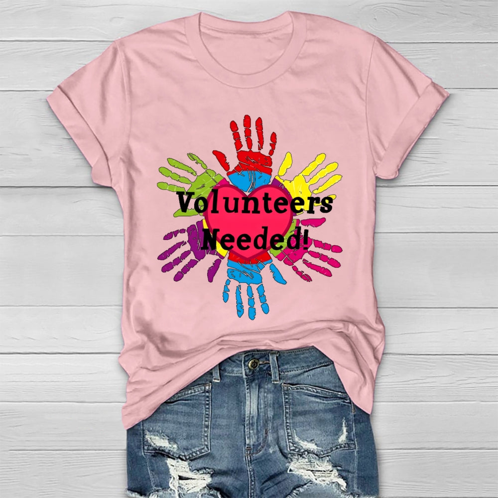 Volunteers Needed  Healthwear T-shirt