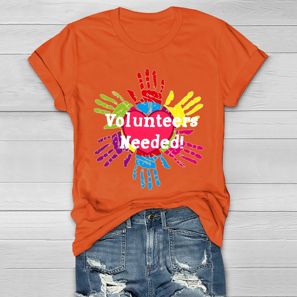 Volunteers Needed  Healthwear T-shirt