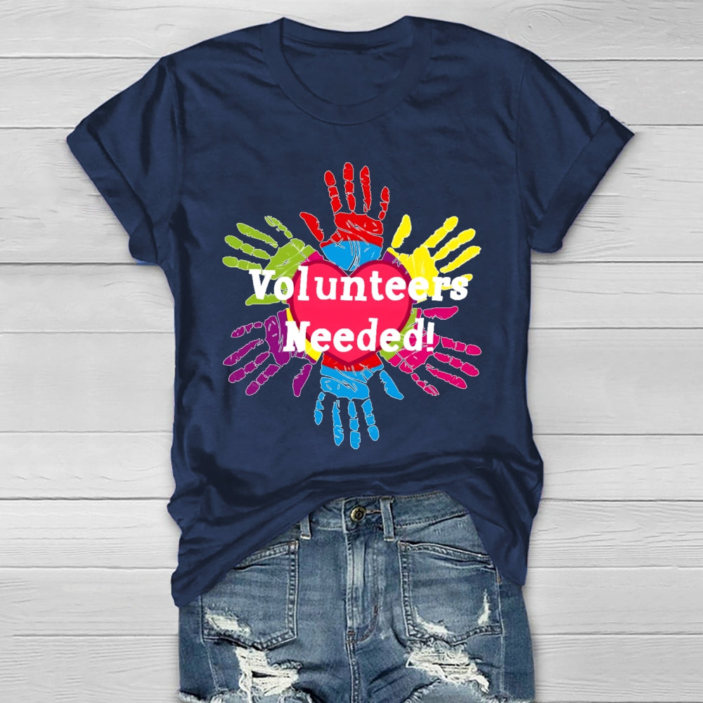 Volunteers Needed  Healthwear T-shirt