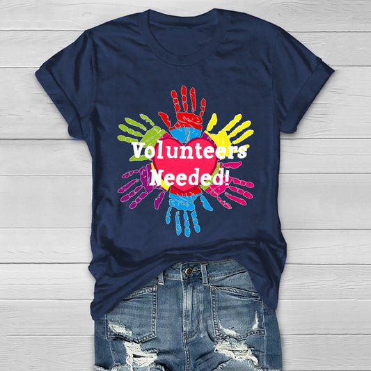 Volunteers Needed  Healthwear T-shirt