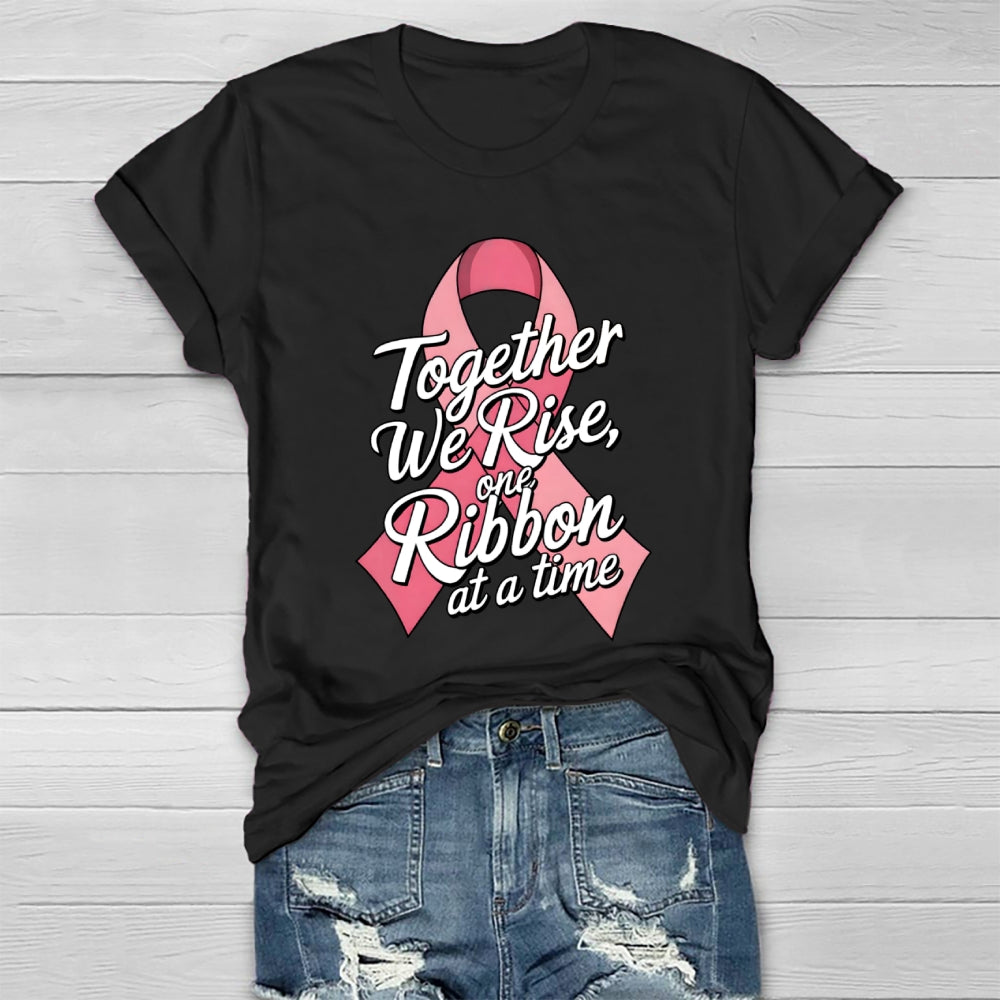 Together We Rise One Ribbon At A Time Healthwear T-shirt