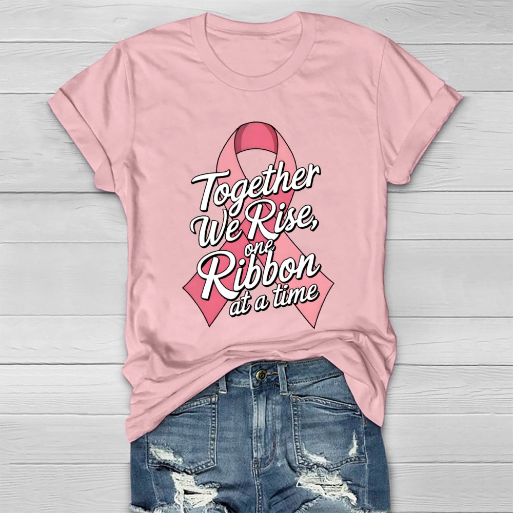 Together We Rise One Ribbon At A Time Healthwear T-shirt