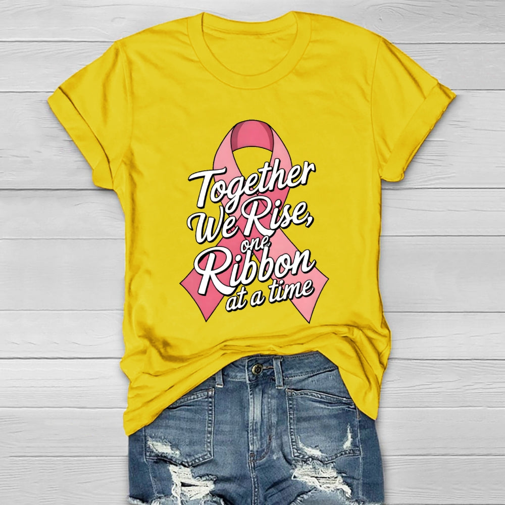 Together We Rise One Ribbon At A Time Healthwear T-shirt