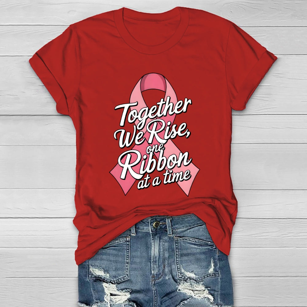 Together We Rise One Ribbon At A Time Healthwear T-shirt