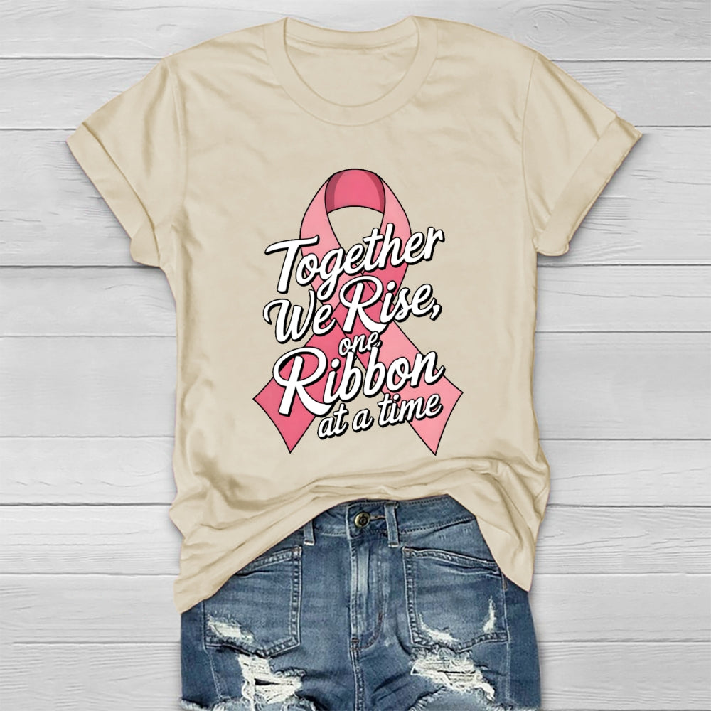Together We Rise One Ribbon At A Time Healthwear T-shirt
