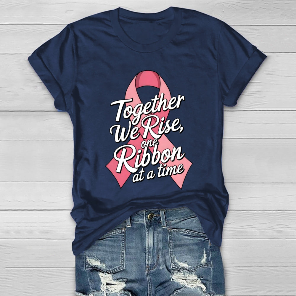 Together We Rise One Ribbon At A Time Healthwear T-shirt