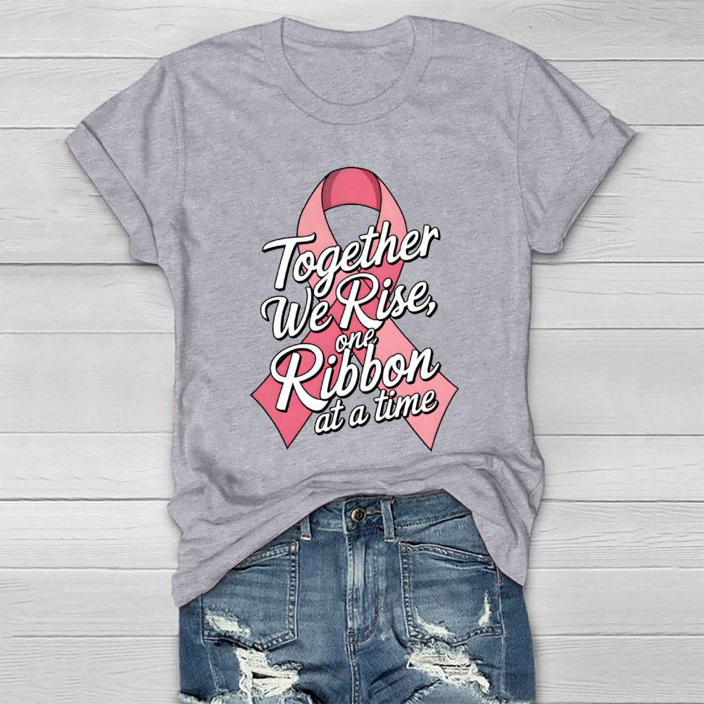 Together We Rise One Ribbon At A Time Healthwear T-shirt
