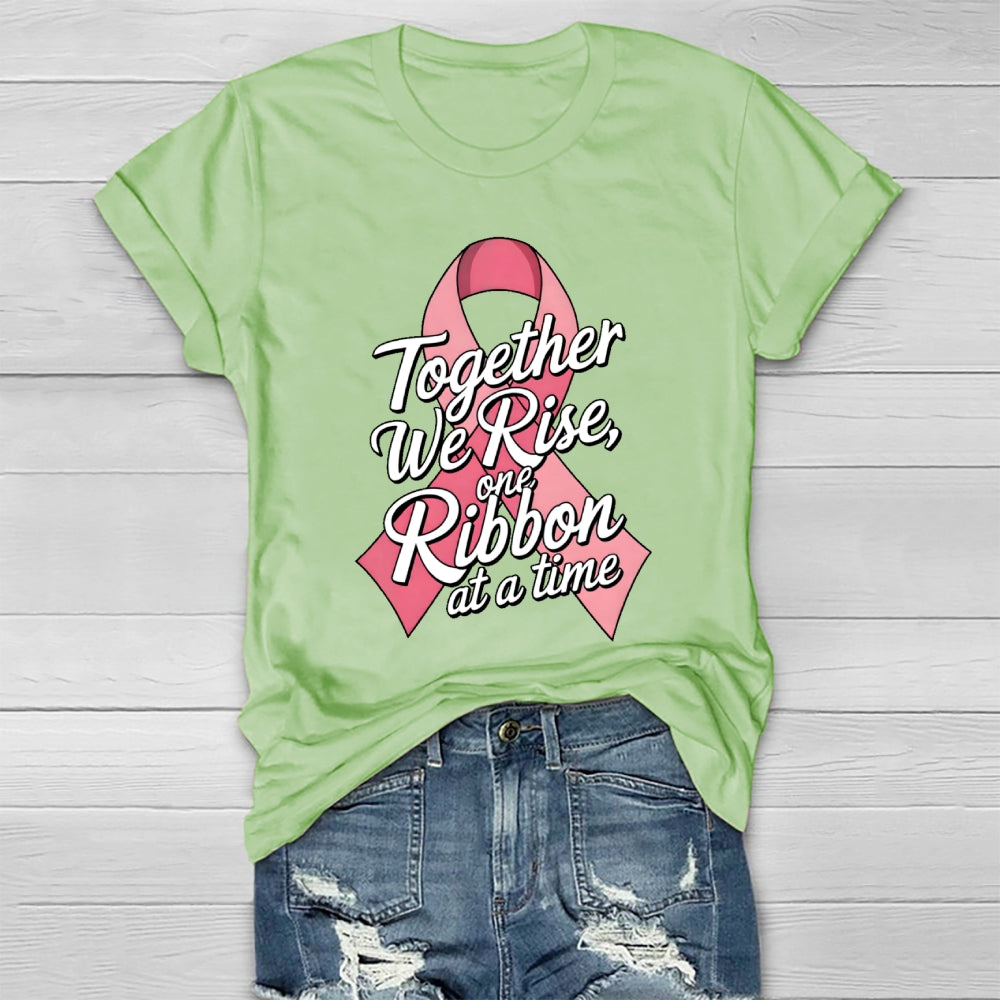 Together We Rise One Ribbon At A Time Healthwear T-shirt