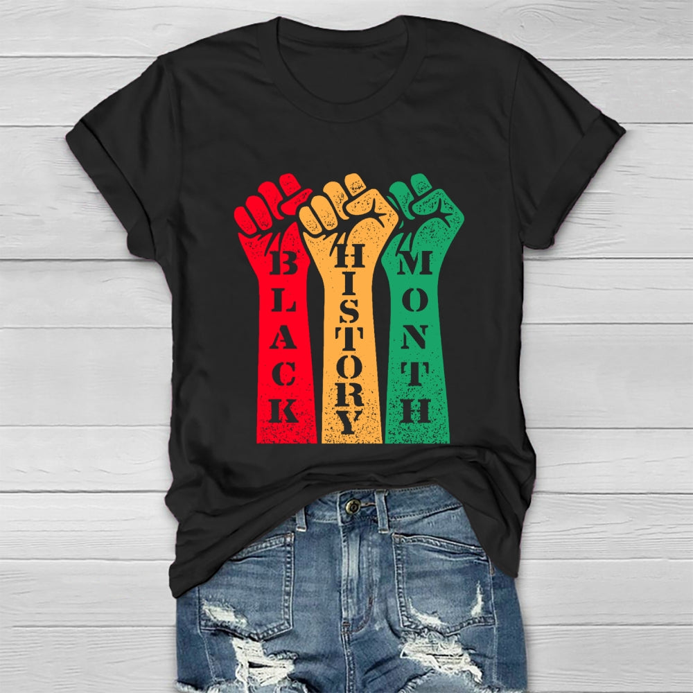 Black History Month  Healthwear T-shirt
