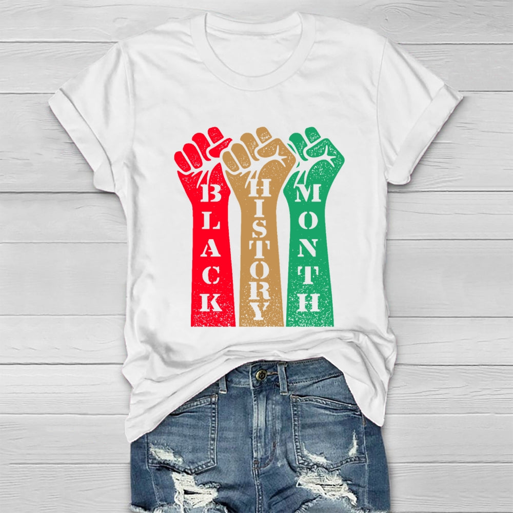 Black History Month  Healthwear T-shirt