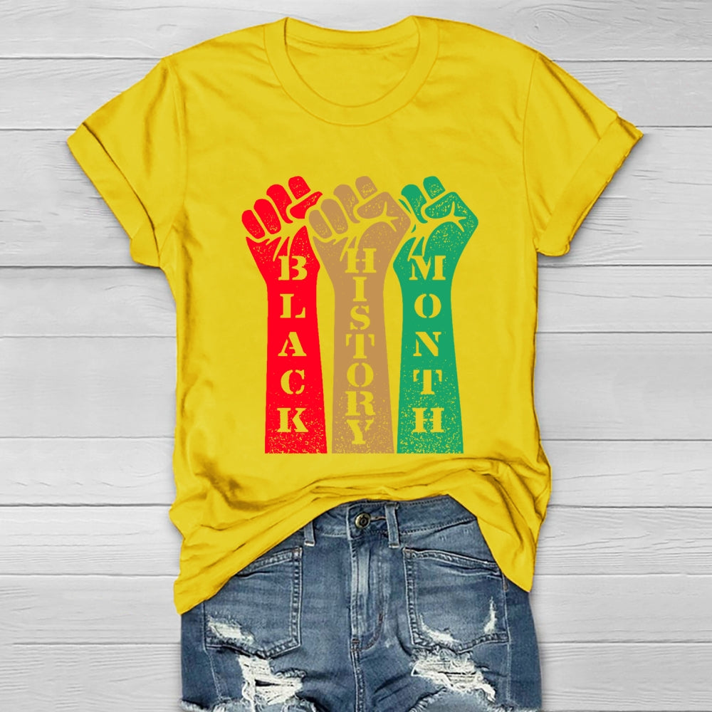 Black History Month  Healthwear T-shirt