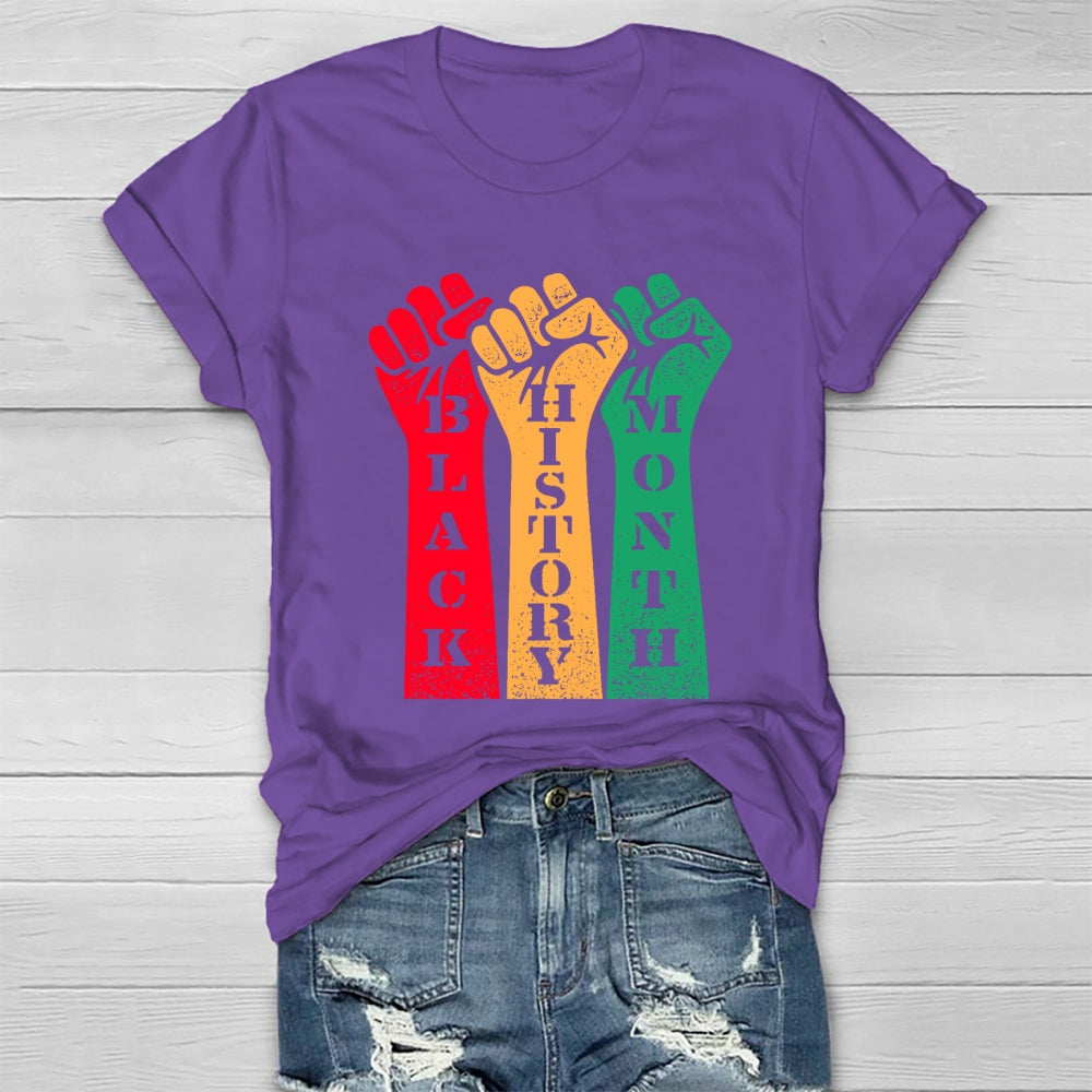 Black History Month  Healthwear T-shirt