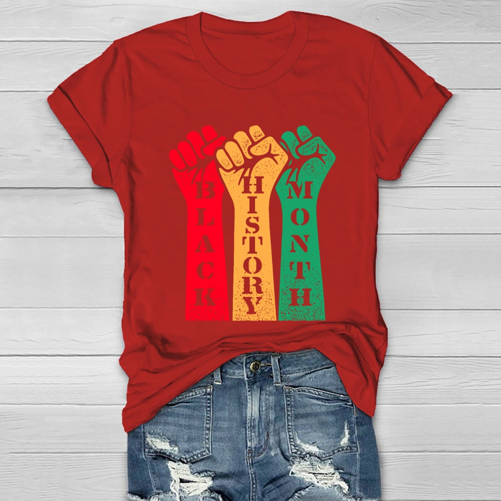 Black History Month  Healthwear T-shirt