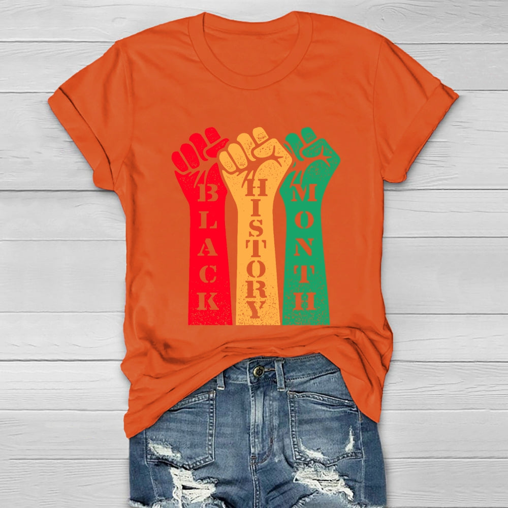 Black History Month  Healthwear T-shirt