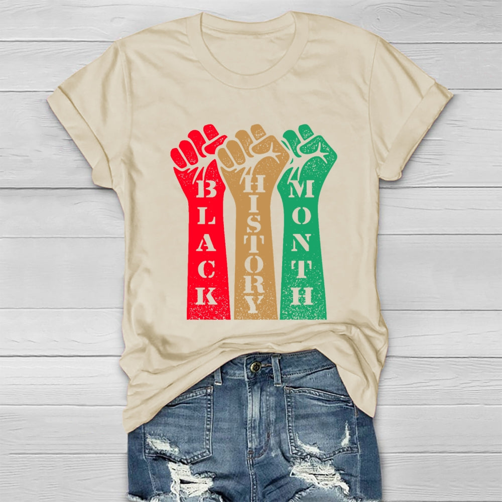 Black History Month  Healthwear T-shirt