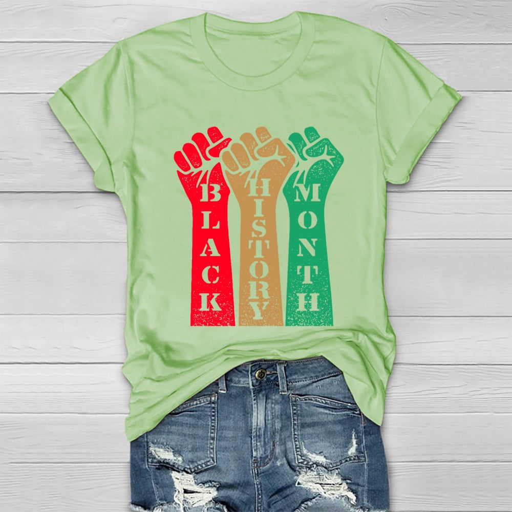 Black History Month  Healthwear T-shirt