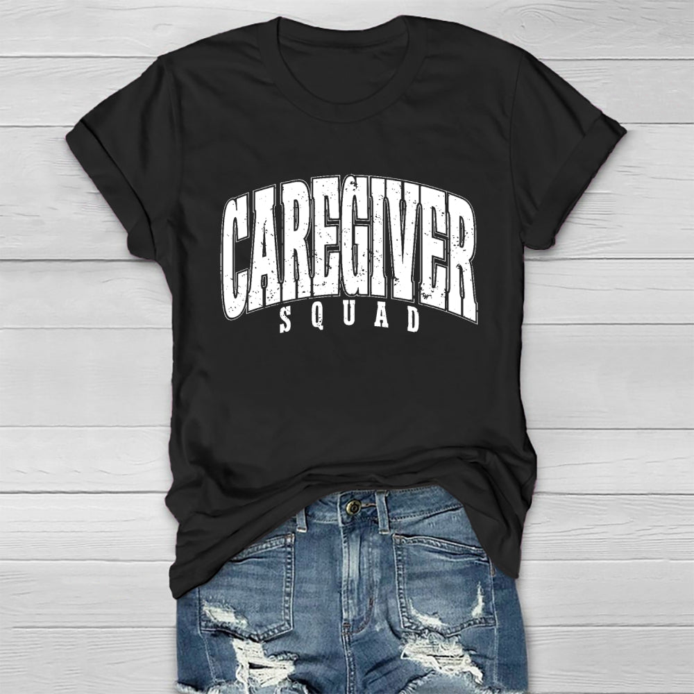Caregiver Squad Healthwear T-shirt