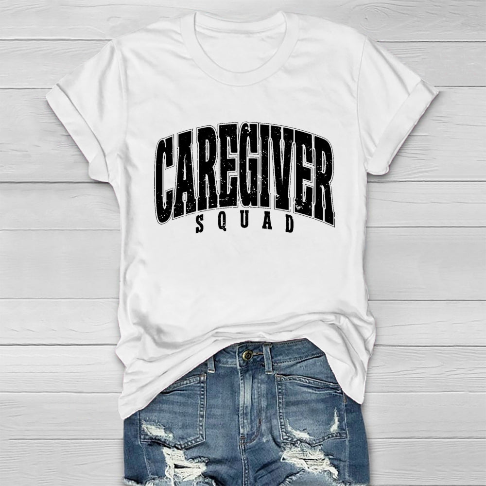 Caregiver Squad Healthwear T-shirt