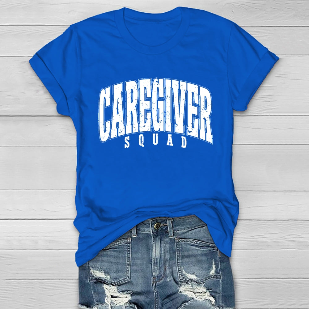 Caregiver Squad Healthwear T-shirt