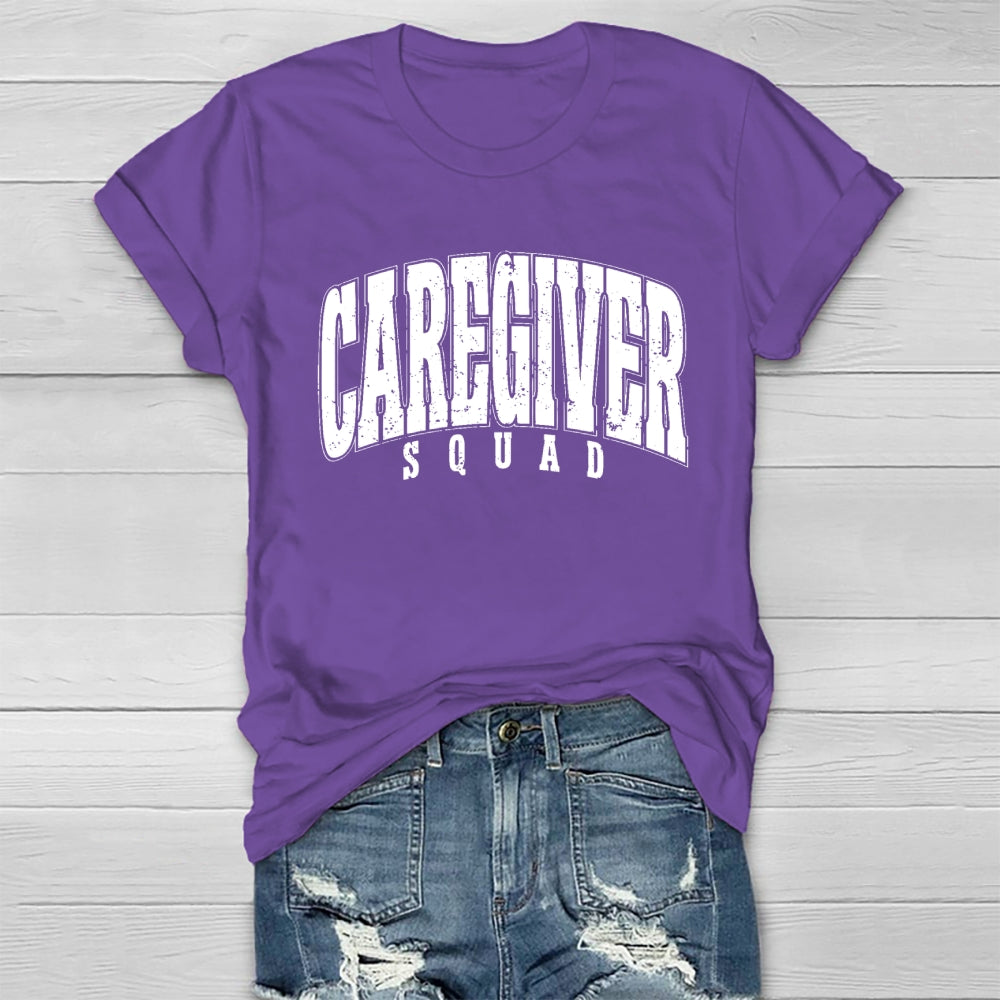 Caregiver Squad Healthwear T-shirt