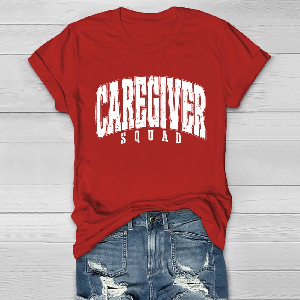 Caregiver Squad Healthwear T-shirt