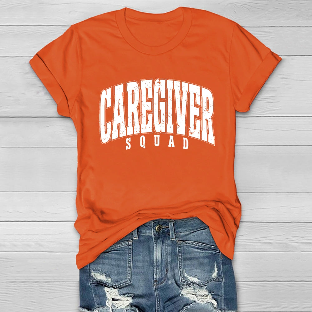 Caregiver Squad Healthwear T-shirt