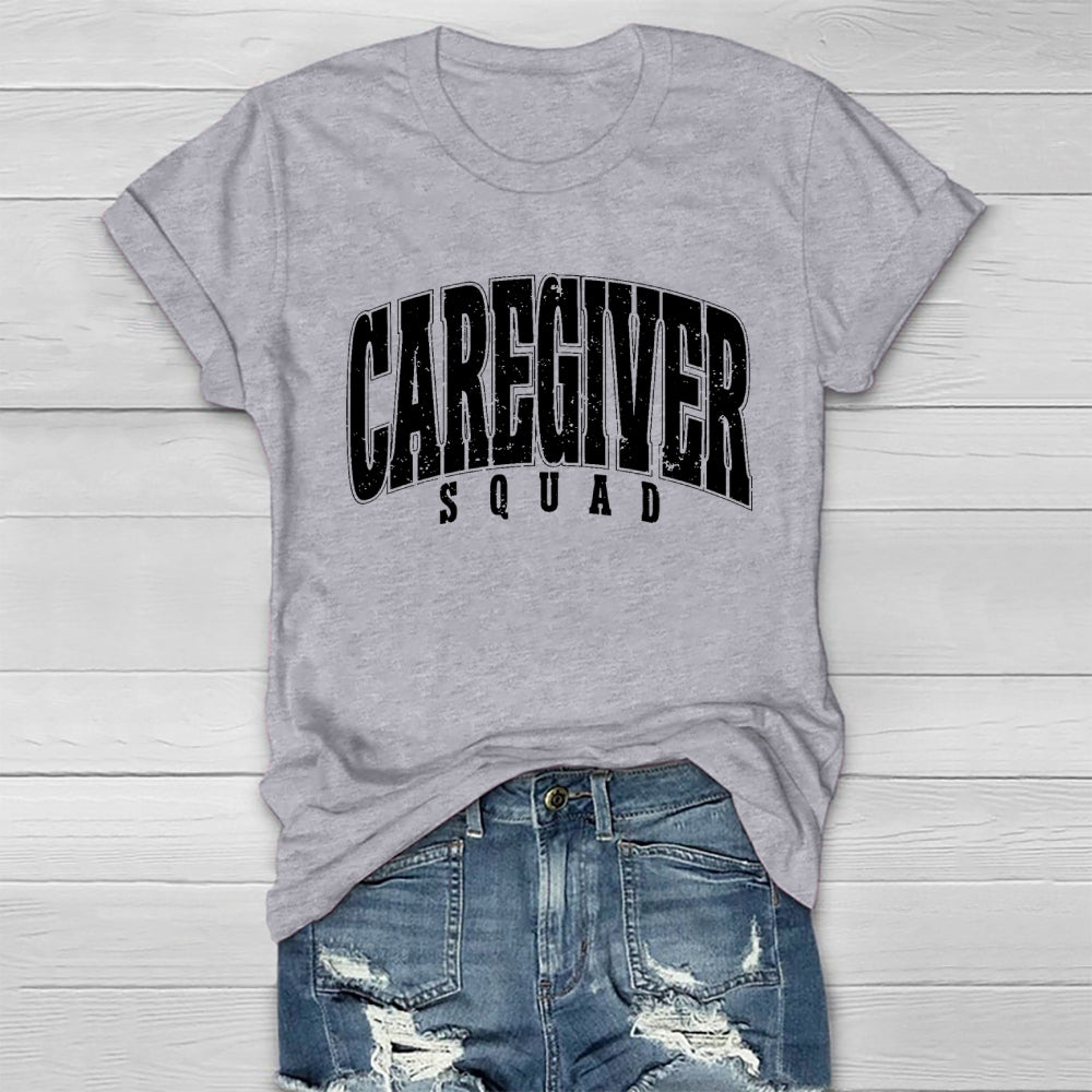 Caregiver Squad Healthwear T-shirt
