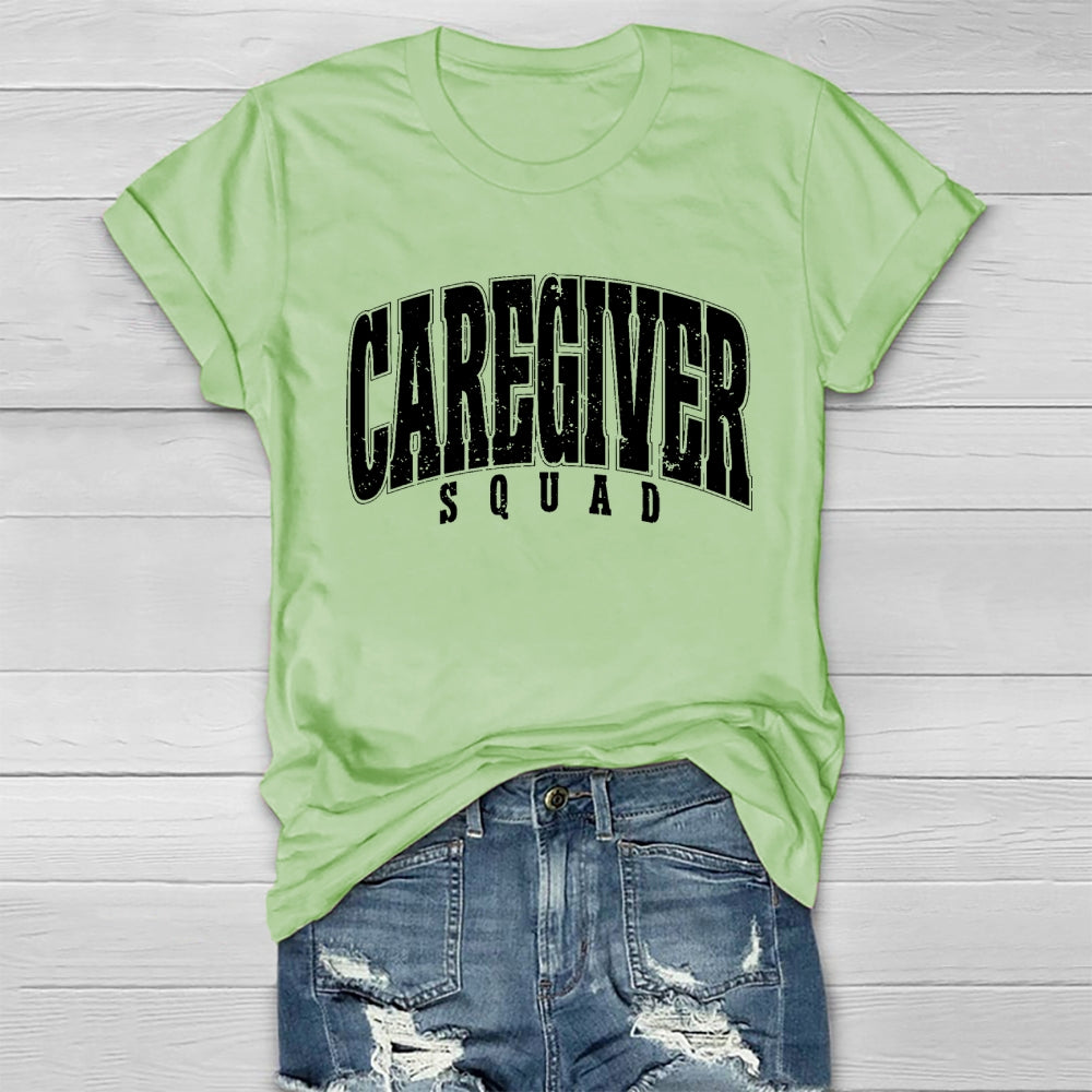 Caregiver Squad Healthwear T-shirt