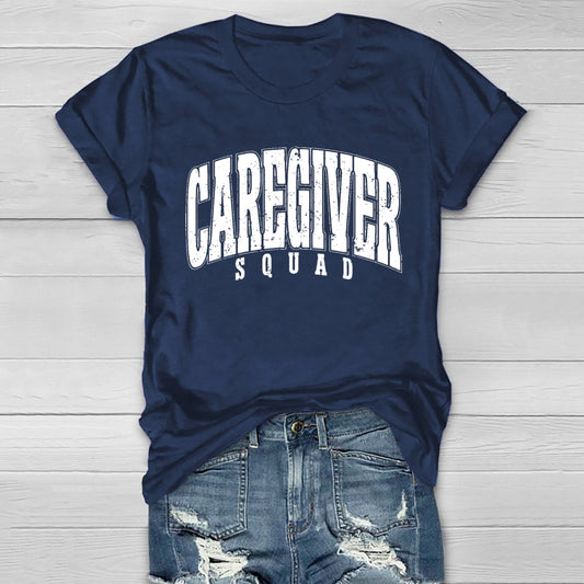 Caregiver Squad Healthwear T-shirt