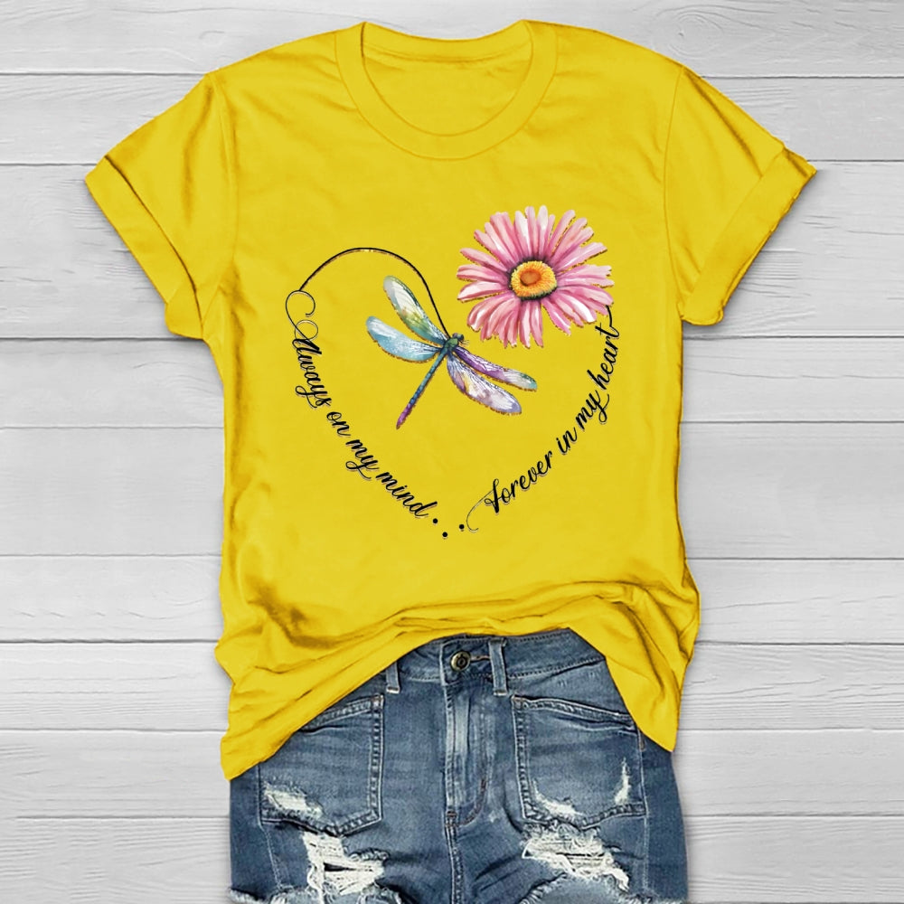 Always On My Mind Forever In My Heart  Healthwear T-shirt