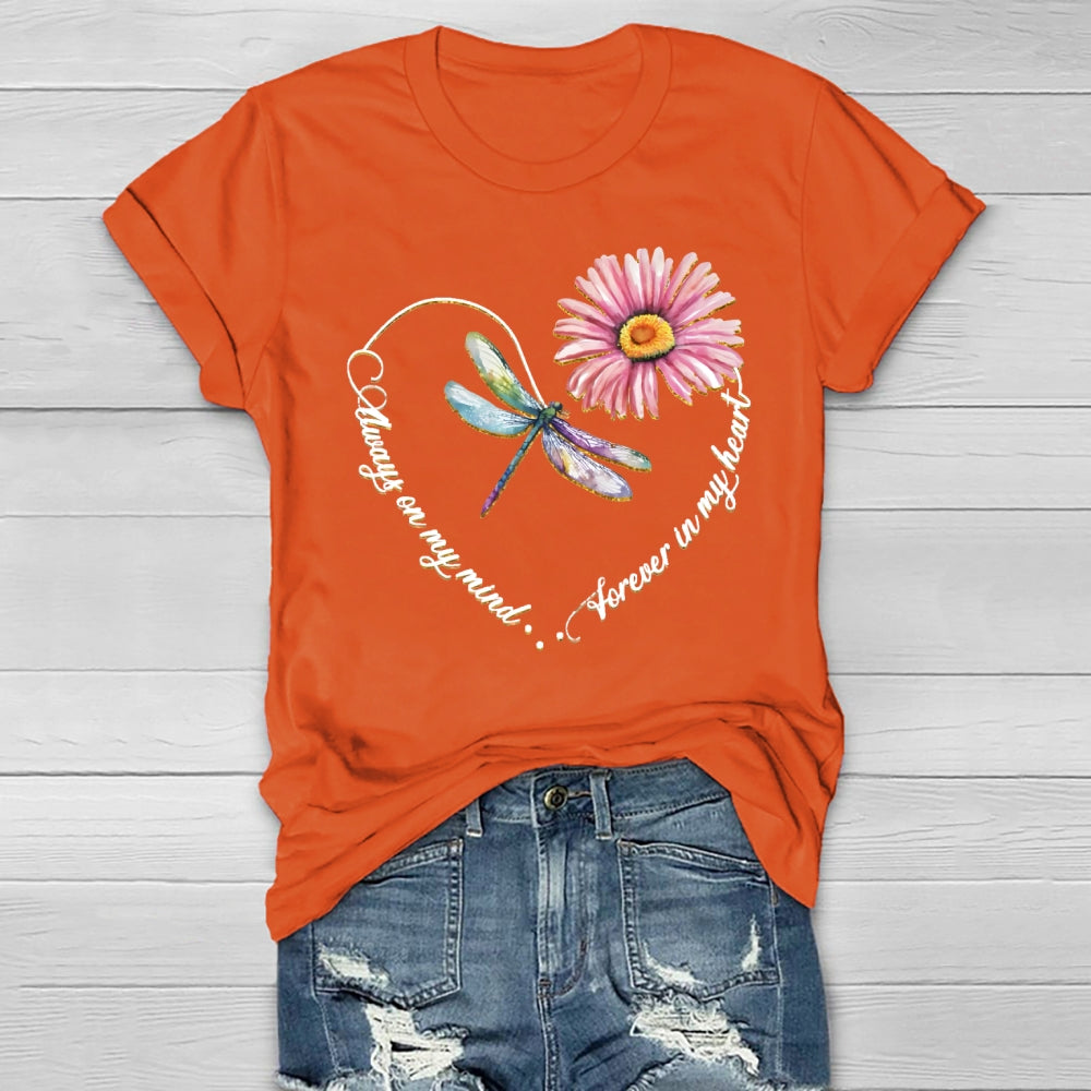 Always On My Mind Forever In My Heart  Healthwear T-shirt