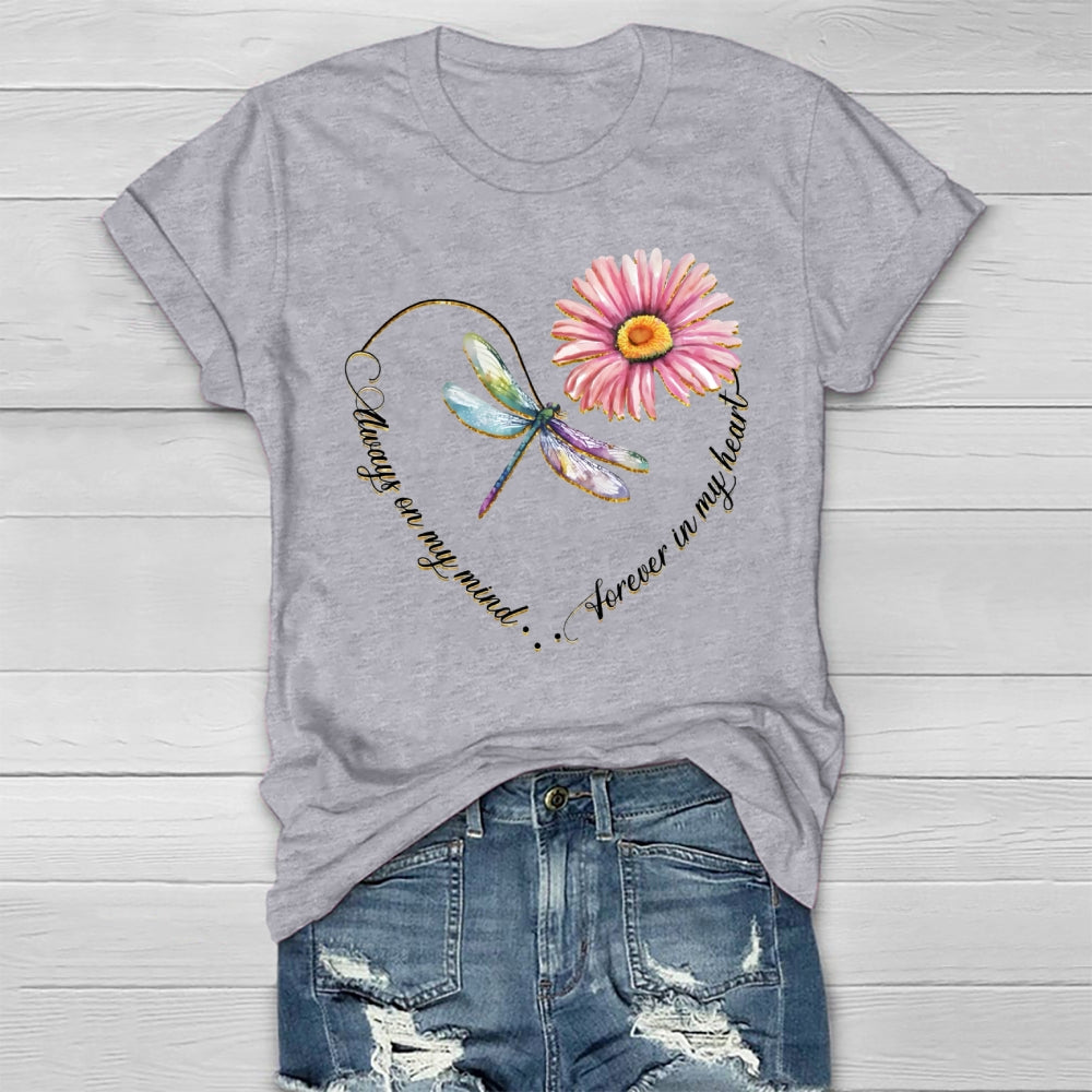Always On My Mind Forever In My Heart  Healthwear T-shirt