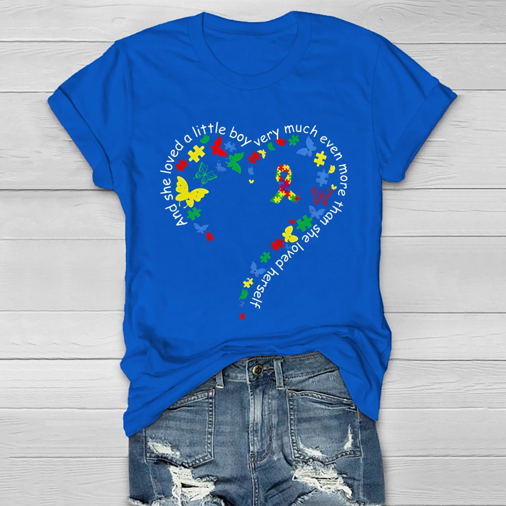 And She Loved A Lilltle Boy  Very Much Even More Than She Loved Herself Healthwear T-shirt
