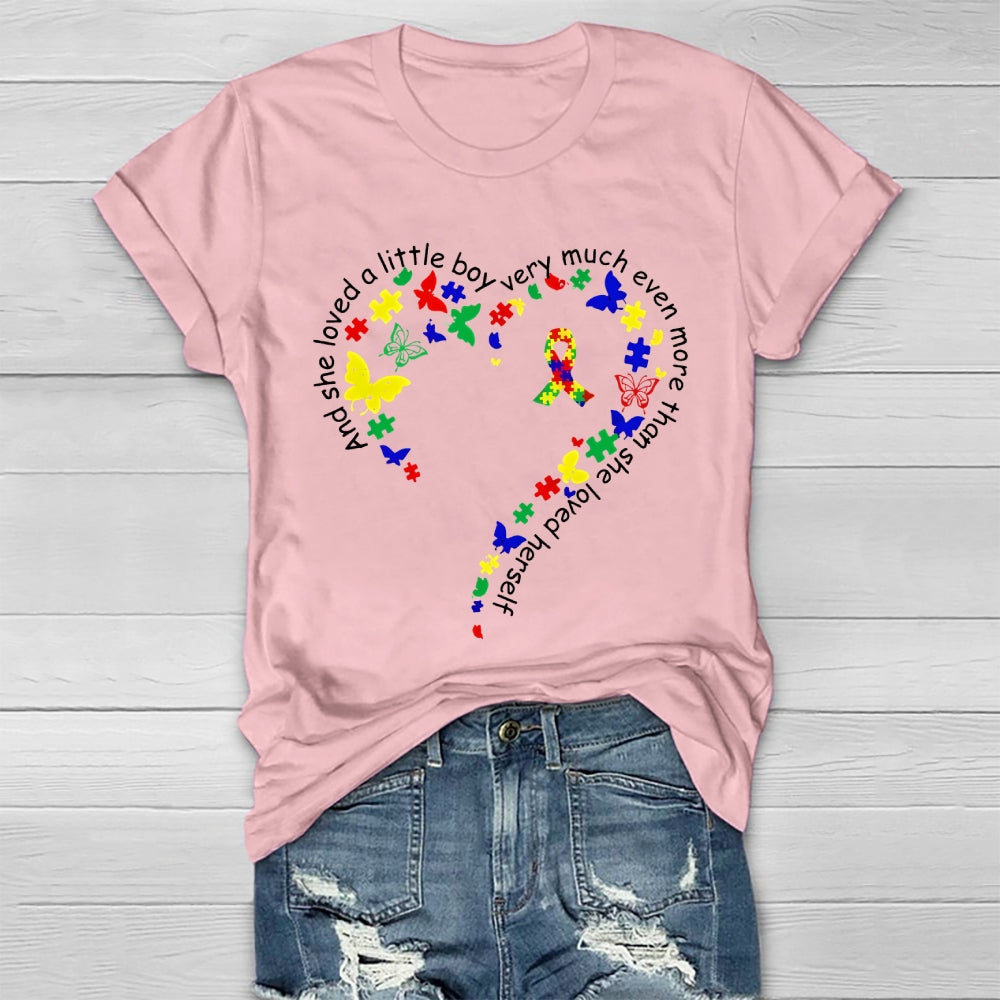 And She Loved A Lilltle Boy  Very Much Even More Than She Loved Herself Healthwear T-shirt