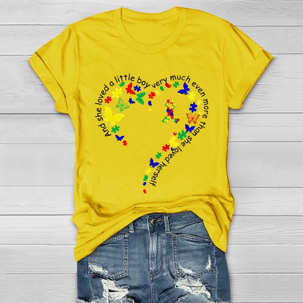 And She Loved A Lilltle Boy  Very Much Even More Than She Loved Herself Healthwear T-shirt